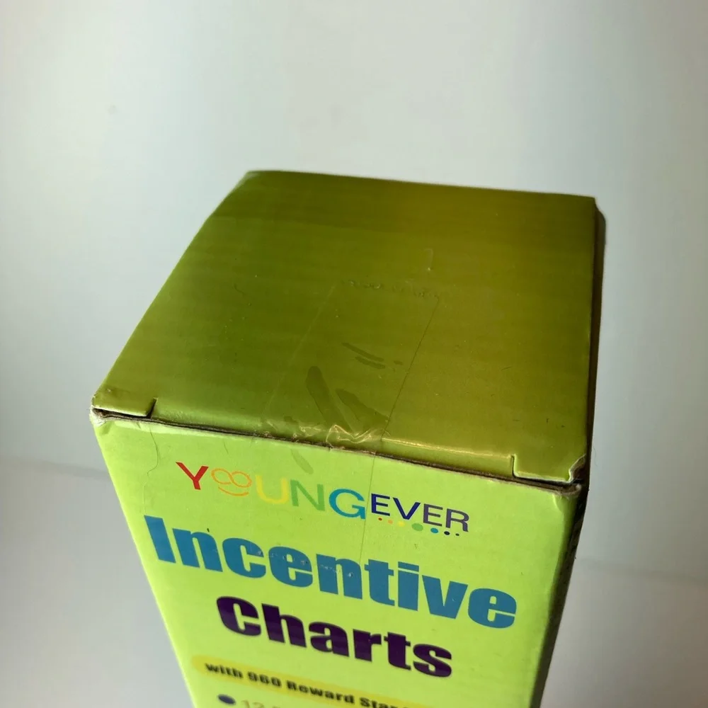 Teachers Supply of 12 Pack Multi-Color Laminated Dry Erase Incentive Chart NEW